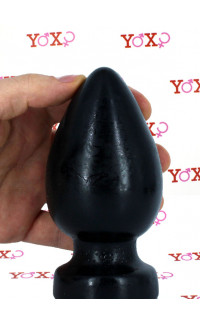 Yoxo Sexy Shop - Bastos - Cuneo Anale 13 x 6 cm. Nero
