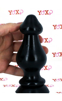 Yoxo Sexy Shop - Karac - Cuneo Anale Progressivo 16,5 x 6 cm. Nero