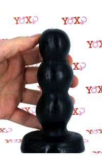 Yoxo Sexy Shop - Adley - Cuneo Anale a Sfere Progressive 15 x 4,8 cm. Nero