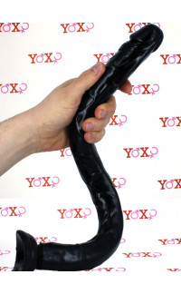 Yoxo Sexy Shop - Death - Gut Snake Dildo Flessibile dalla Forma Realistica 48 x 3,5 cm. Nero