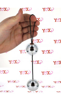 Yoxo Sexy Shop - Palline Vaginali Timeless Orgasm Balls Argento 3,5 cm.