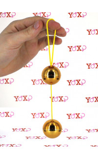 Yoxo Sexy Shop - Palline Vaginali Timeless Orgasm Balls Oro 3,5 cm.