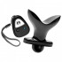 Plug Anale Espandibile Vibrante in Puro Silicone con Telecomando Wireless 9,5 x 4,8-10 cm. - 1