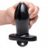 Plug Anale Espandibile Vibrante in Puro Silicone con Telecomando Wireless 9,5 x 4,8-10 cm. - 0