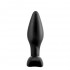 MINI Plug Anale Nero Puro Silicone 8,9 x 2,5 cm + 2 guaine + crema desensibilizzante anale + lubrificante anale + cleaner - 2