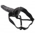 Fallo Strap-on Realistico Real Rapture Cavo Nero per Uomo o Donna 20 x 5 cm. - 3