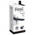 Fallo Strap-on Realistico Real Rapture Cavo Nero per Uomo o Donna 20 x 5 cm. - 0