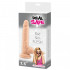 Fallo Realistico Morbido e Flessibile Real Safe Berry in Puro Silicone Chiaro 19 x 3,7 cm. - 0