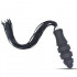 Cuneo Anale in Puro Silicone con Frusta 16 X 4,5 cm. - 2