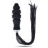 Cuneo Anale in Puro Silicone con Frusta 16 X 4,5 cm. - 3
