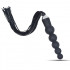Cuneo Anale a Sfere Progressive in Puro Silicone con Frusta 19,5 x 4 cm. - 2