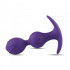 Cuneo Anale da Passeggio in Puro Silicone 11,8 x 3,9 cm. - 1