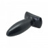 Plug Anale Timeless Slim Nero 10,4 x 3 cm. - 3