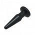 Plug Anale Timeless con Gemma Diamond 10,5 x 3,1 cm. - 1