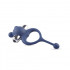 Anello Fallico in Silicone con Orsetto Vibrante Stimola Clitoride - 3