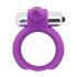 Anello Fallico Vibrante Timeless Vibring Viola 4 cm. - 1