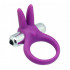 Anello Fallico Vibrante Timeless Stretchy Ring Viola 3,5 cm. - 4