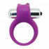 Anello Fallico Vibrante Timeless Stretchy Ring Viola 3,5 cm. - 6