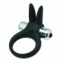 Anello Fallico Vibrante Timeless Stretchy Ring Nero 3,5 cm. - 0