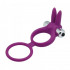 Anello Fallico Vibrante Timeless Dual Ring Viola 3,5 cm. - 0
