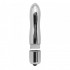 Mini Vibratore Da Viaggio Argento 8,2 x 1,7 cm. - 3