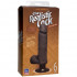 Realistic Cock 6 Vibratore Ultra Realistico Nero in UR3 Dual Density 16 X 4 cm. - 1