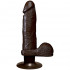 Doc Johnson Realistic Cock 6 Vibratore Ultra Realistico Africano in UR3 18 X 4 cm. - 0