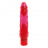 Vibratore Jammy Jelly Rosso con Vibrazione Variabile in Punta 17 x 3,8 cm - 0