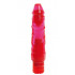 Vibratore Jammy Jelly Rosso con Vibrazione Variabile in Punta 17 x 3,8 cm - 2