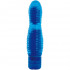 VIBRATORE JAMMY JELLY SENSUAL BLUE 13 X 3,8 cm - 1