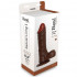 VIBRATORE REALISTICO REAL RAPTURE 23 X 5,5 cm. Africano - 0