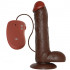 Vibratore Realistico Real Rapture Africano 25 x 5,5 cm. - 2