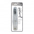 VIBRATORE JAMMY JELLY GLITTER CRUSHY CLEAR 17,5 X 4 cm. - 2