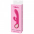 Vibratore Rabbit con Motore Doppio Ricaricabile USB in Silicone 18,8 x 3,2 cm. - 2