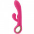 Vibratore Rabbit con Motore Doppio Ricaricabile USB in Silicone 18,8 x 3,2 cm. - 1