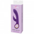 Vibratore Rabbit Riscaldante con Motore Doppio Ricaricabile USB in Silicone 19 x 3,3 cm. - 1