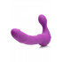 Strap On Vibrante Senza Lacci in Puro Silicone 25 X 3,8 cm. - 1