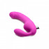 Strap On Vibrante Senza Lacci in Puro Silicone con Vibrazione 21,5 x 3,8 cm. - 0