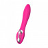 Vibratore Design in Puro Silicone Elys Concave Pink 20,1 x 3,6 cm. - 2