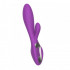 Vibratore Elys Concave in Puro Silicone Viola 20 x 3,6 cm. - 5