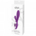 Vibratore Elys Concave in Puro Silicone Viola 20 x 3,6 cm. - 4