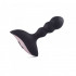 Stimolatore Prostata in Puro Silicone Nero con Rilievi 12 x 3 cm. - 3