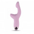 Vibratore Punto G e Clitoride Ricaricabile USB in Puro Silicone 19 x 2,5 cm. - 1