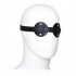 Benda Nera con Patch Tappa Occhi Cinturino Regolabile - 3