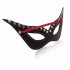 Maschera con Borchie Metalliche e Laccio Rosso - 0