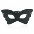 Maschera Nera da Farfalla con Borchie Metalliche - 0