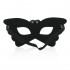 Maschera Nera da Farfalla con Borchie Metalliche - 1
