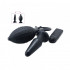 Plug Anale Gonfiabile Vibrante 12,7 x 3,6 cm. - 2
