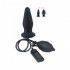 Plug Anale Gonfiabile Vibrante 14 x 5 cm. - 0