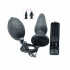 Plug Anale Gonfiabile Vibrante 14 x 5 cm. - 3